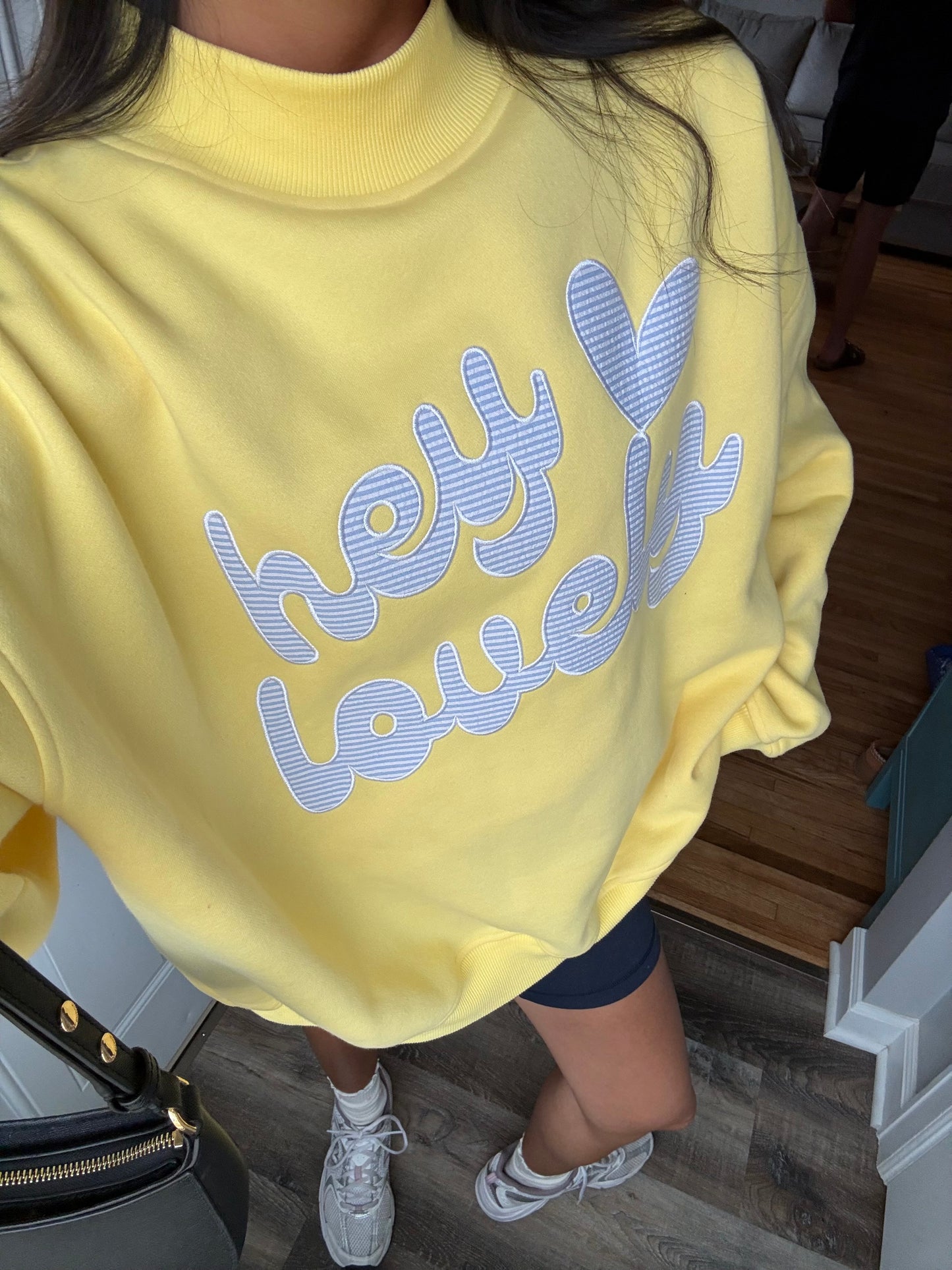 hey lovely mockneck -BUTTER