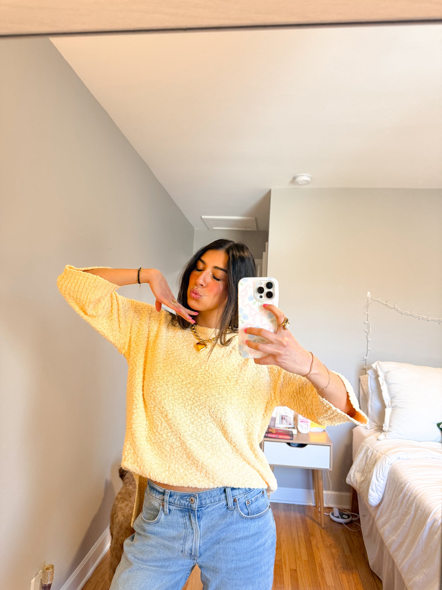 sweet sunshine sweater top