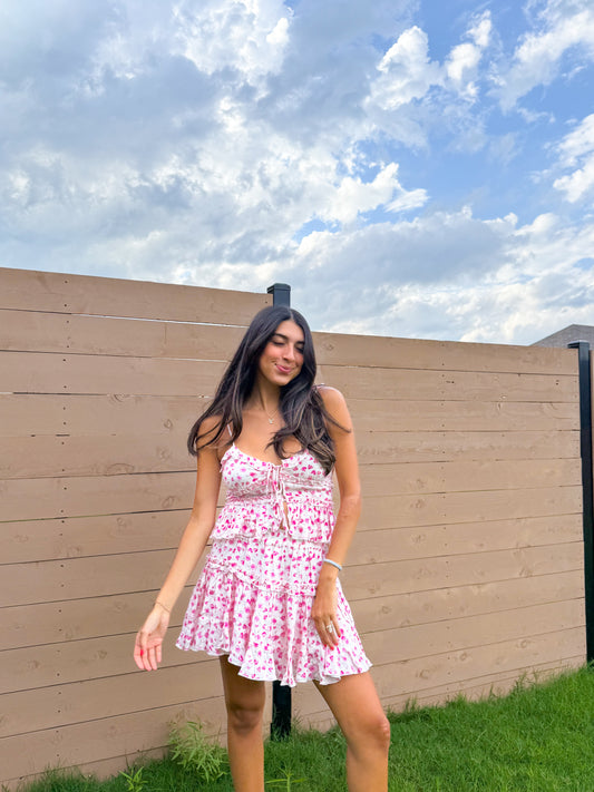 summertime floral top