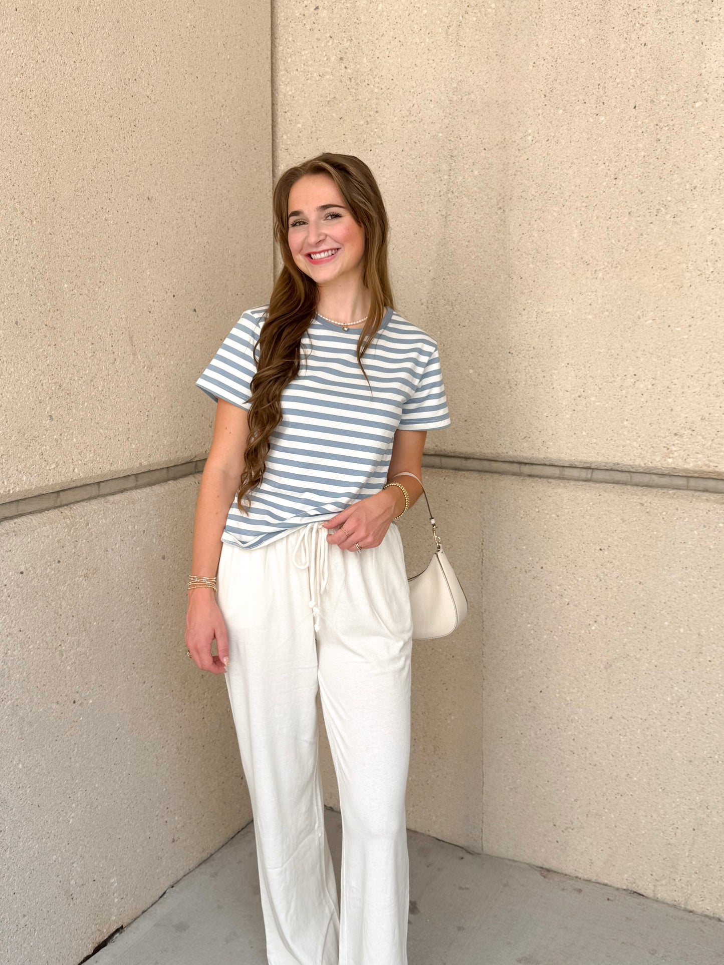boat striped tee