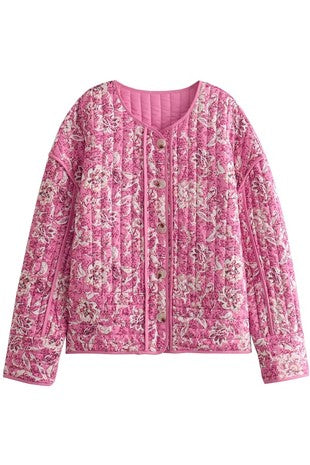 lovely floral jacket