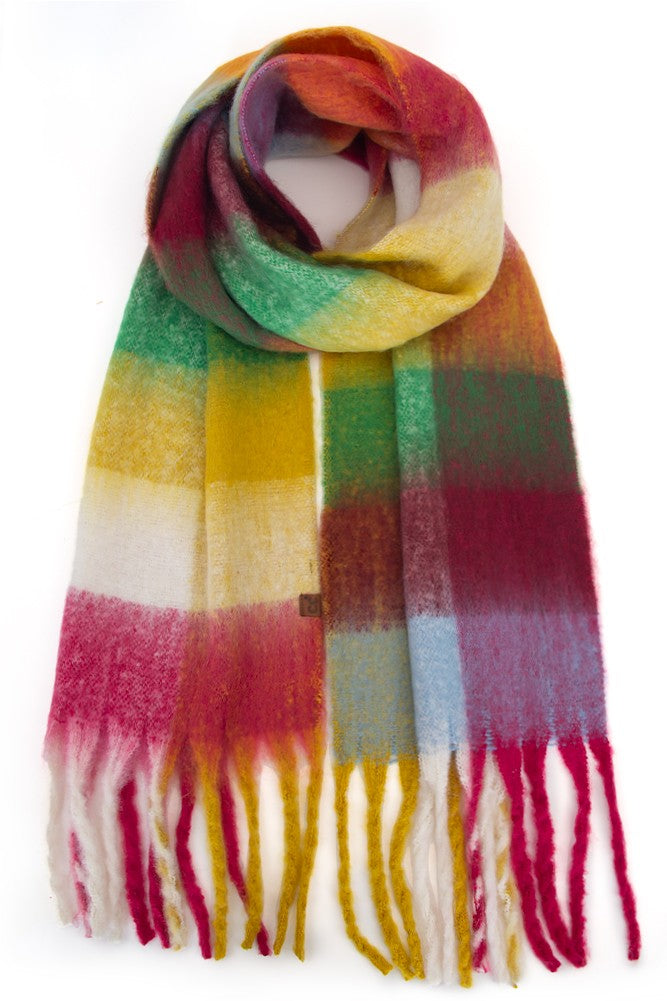 lovely colorful scarfs