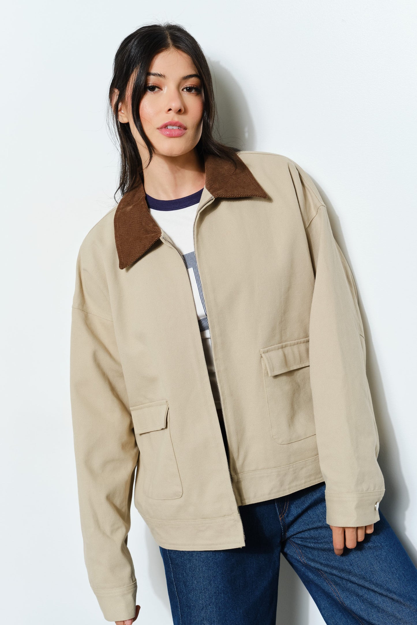 tan barn jacket