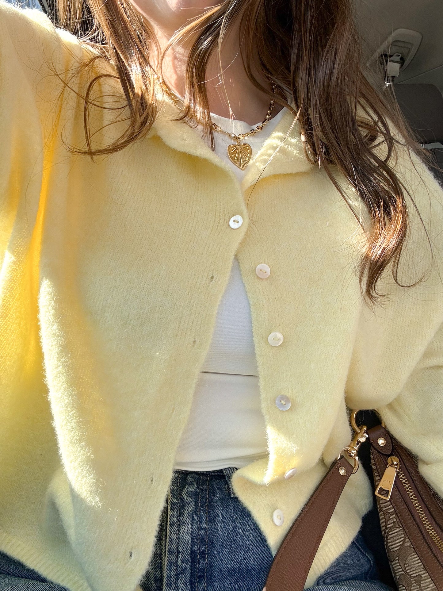 the Lorie cardigan -BUTTER (PREORDER)