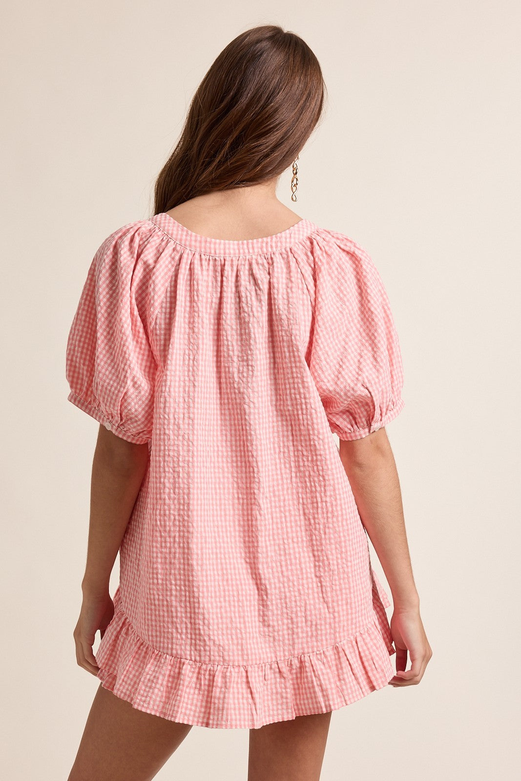 babydoll ruffle top