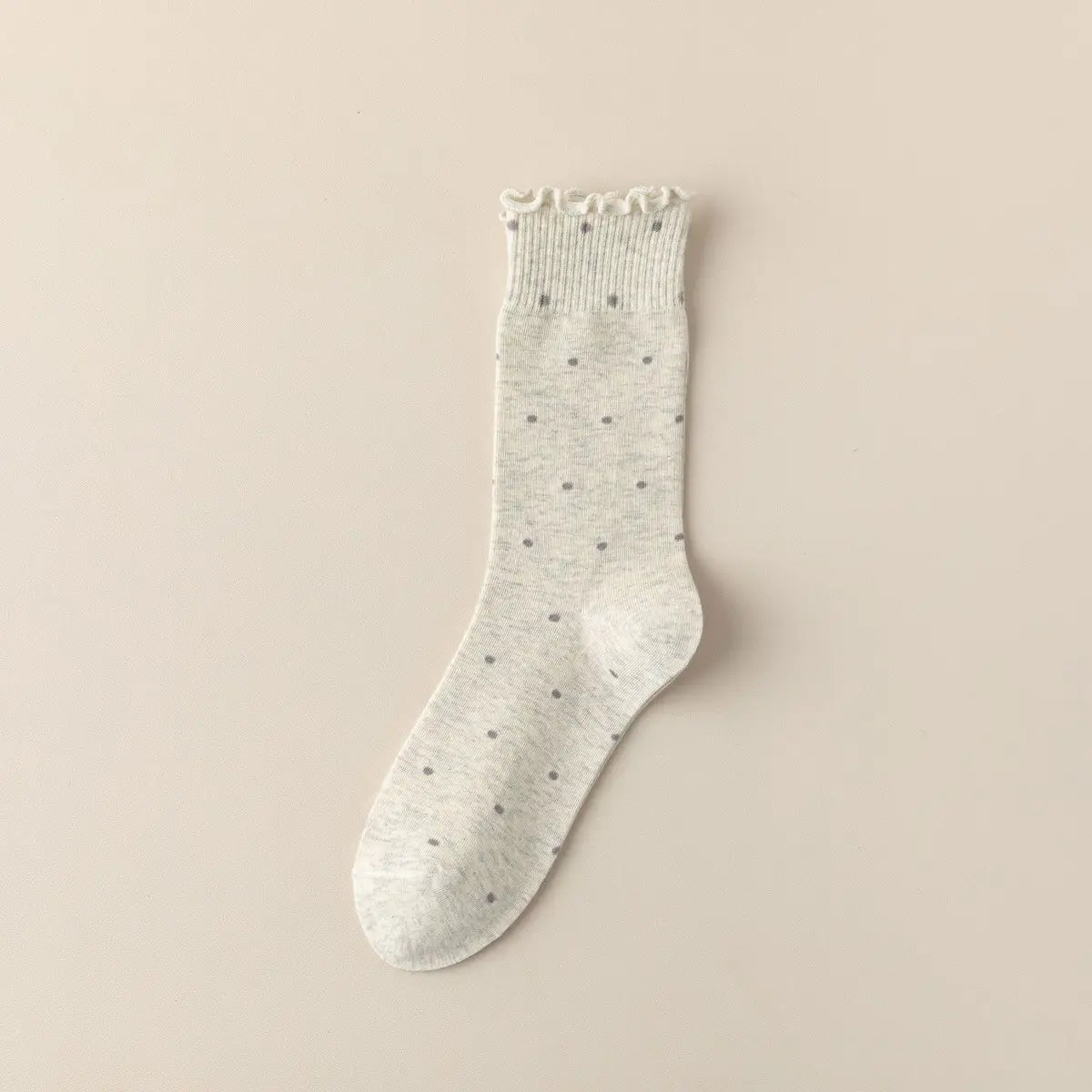 girly polka dot socks