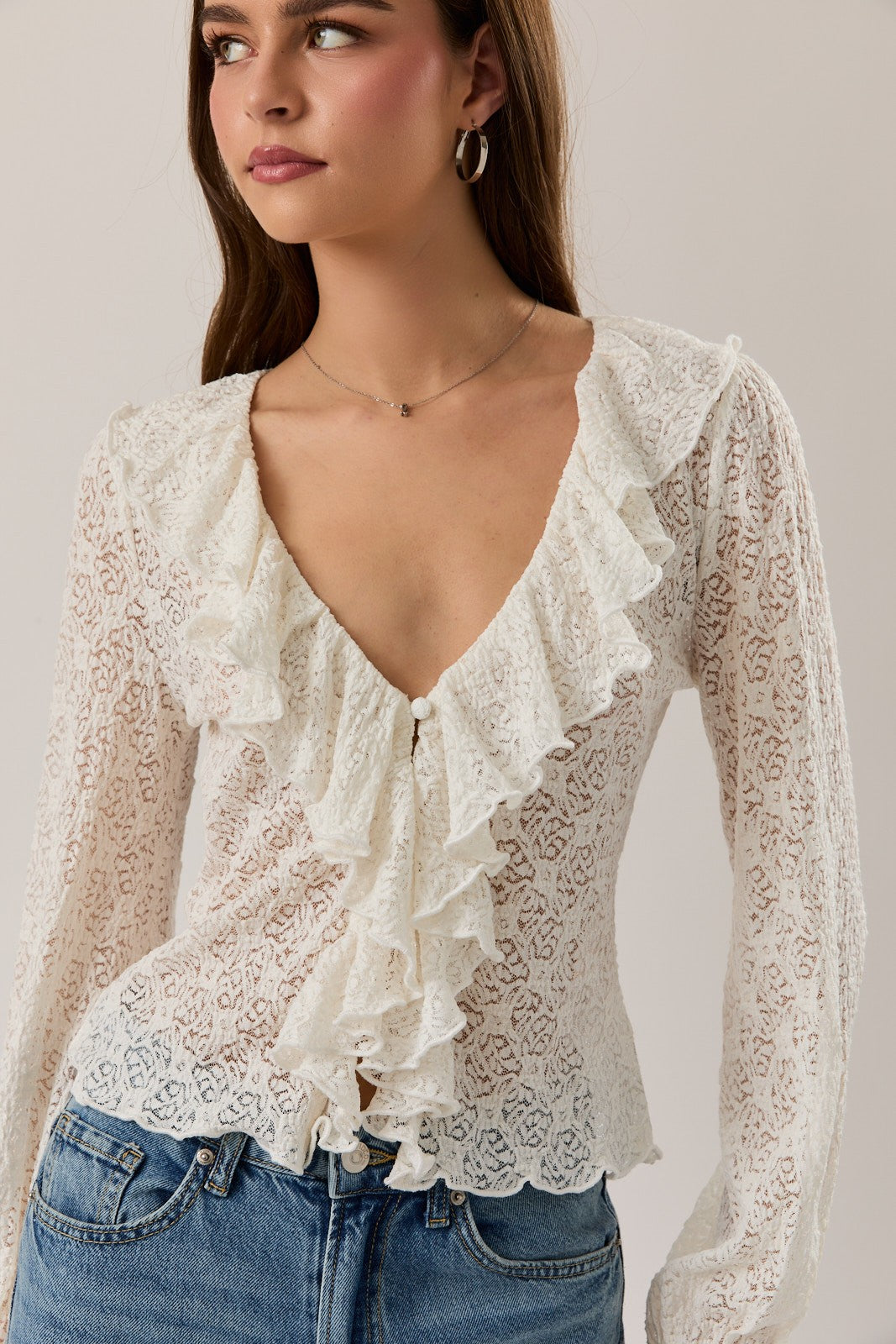 the Wren laced top