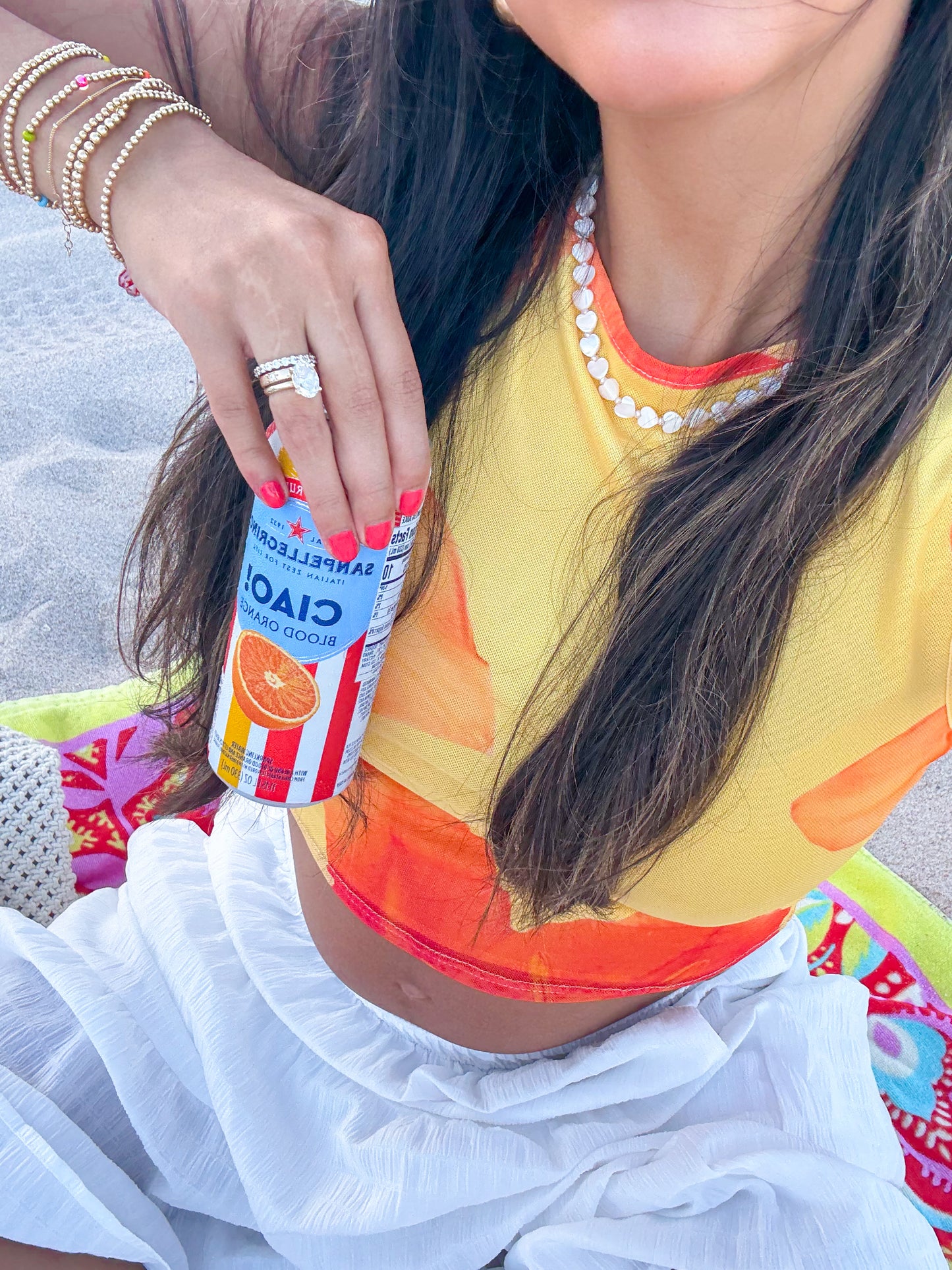 sunkissed blouse