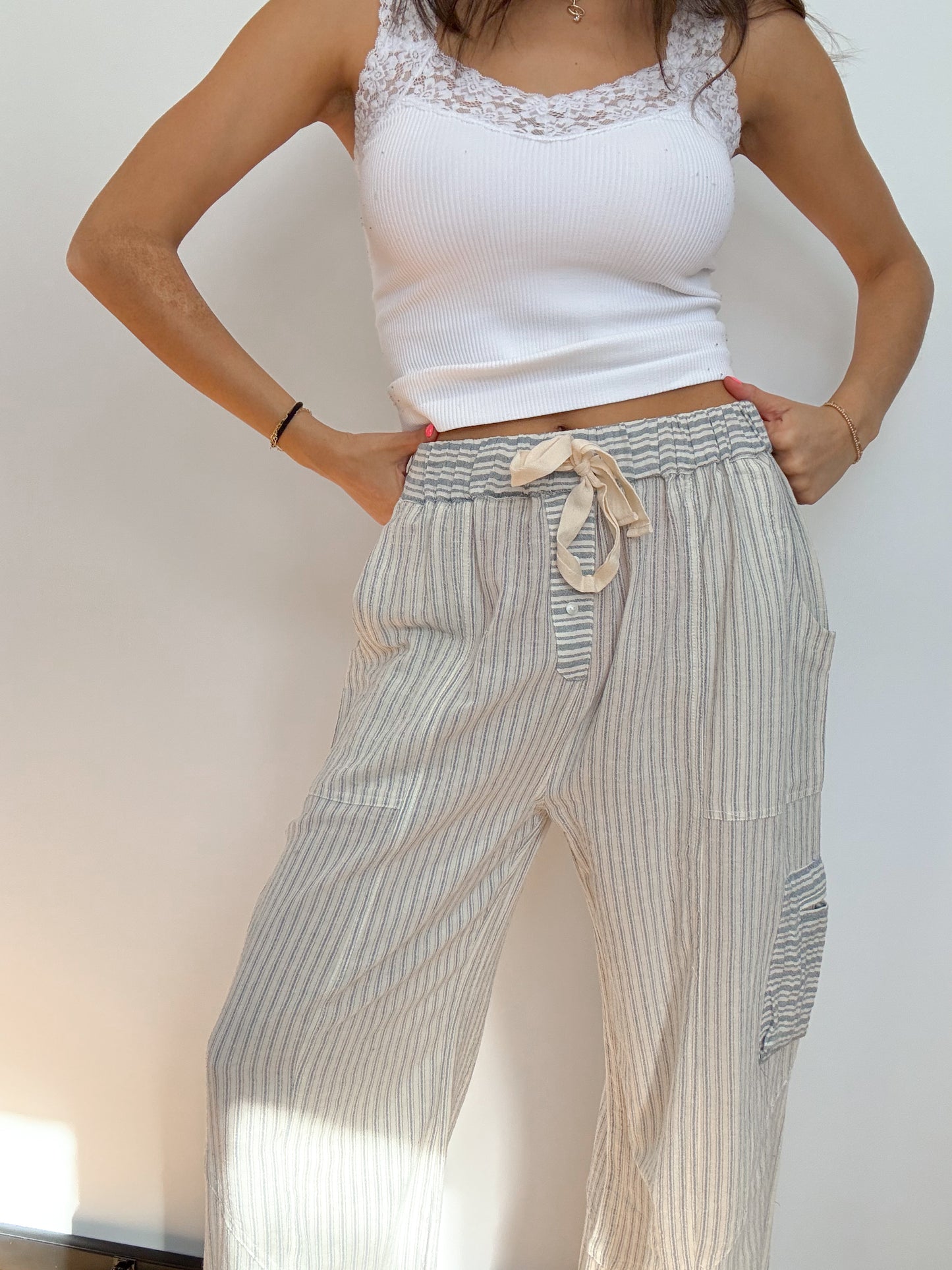 vintage striped pants