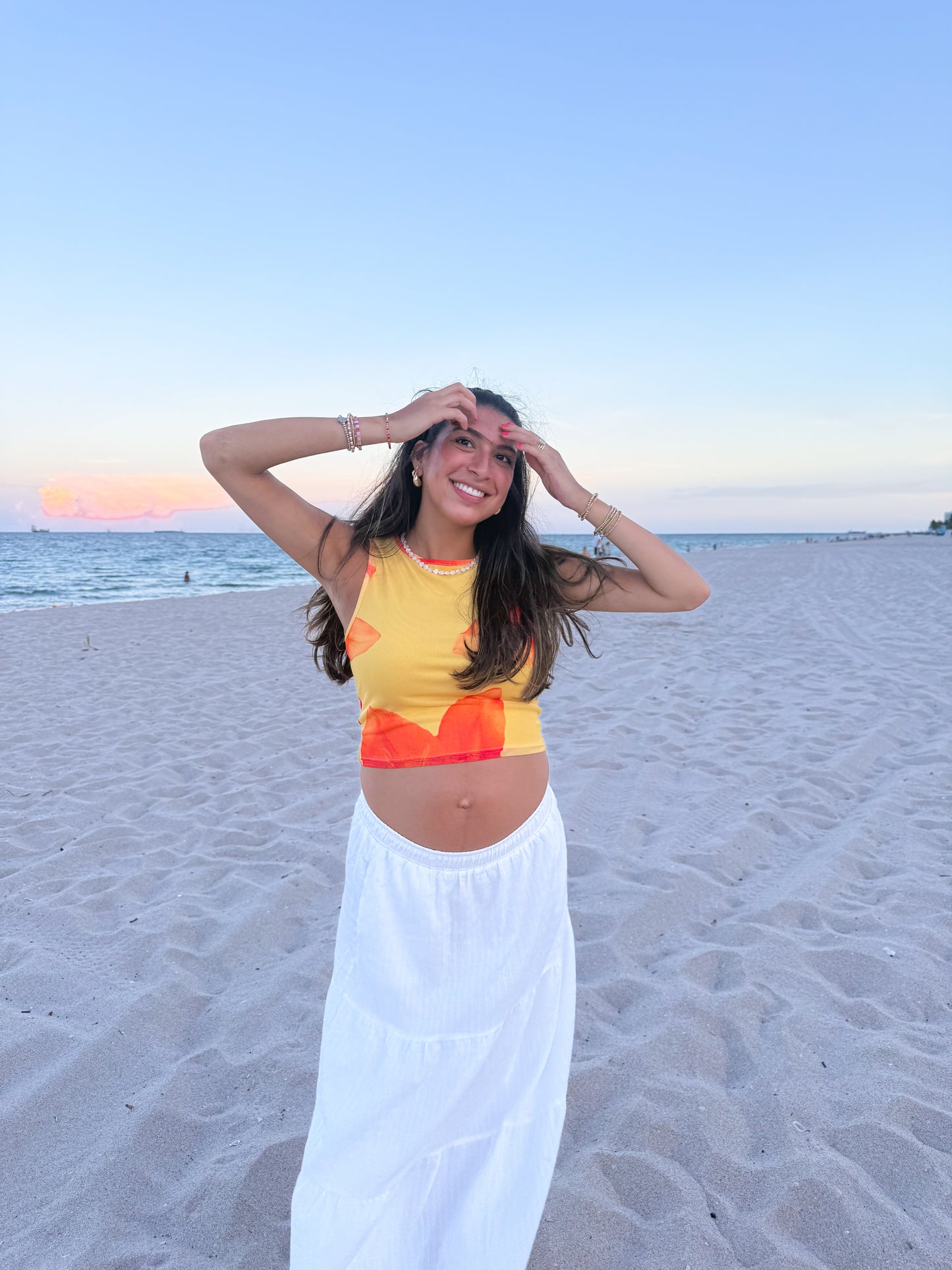 sunkissed blouse