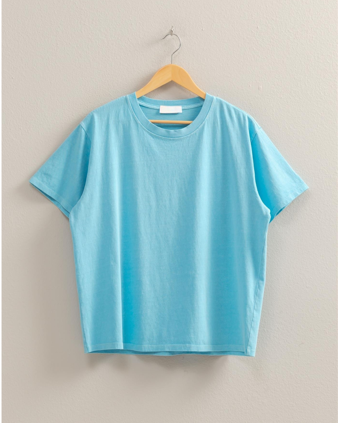 the cloud tee -AQUA