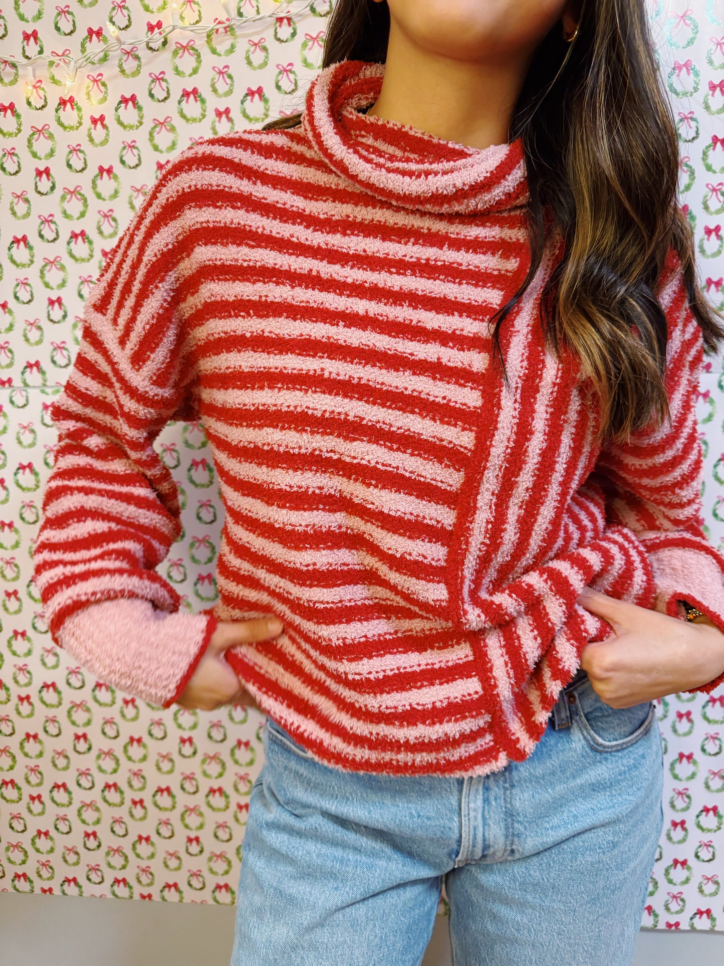 candy cane lane sweater (PREORDER)