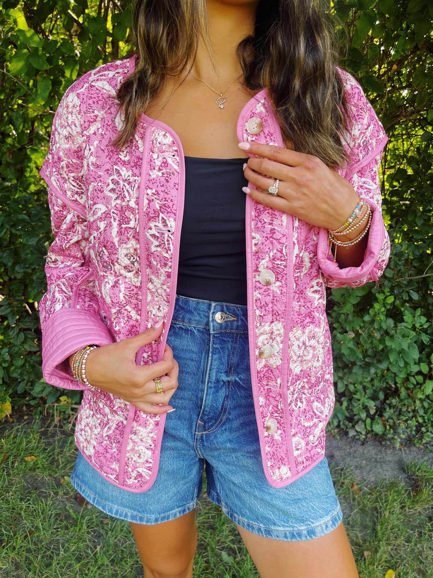 lovely floral jacket