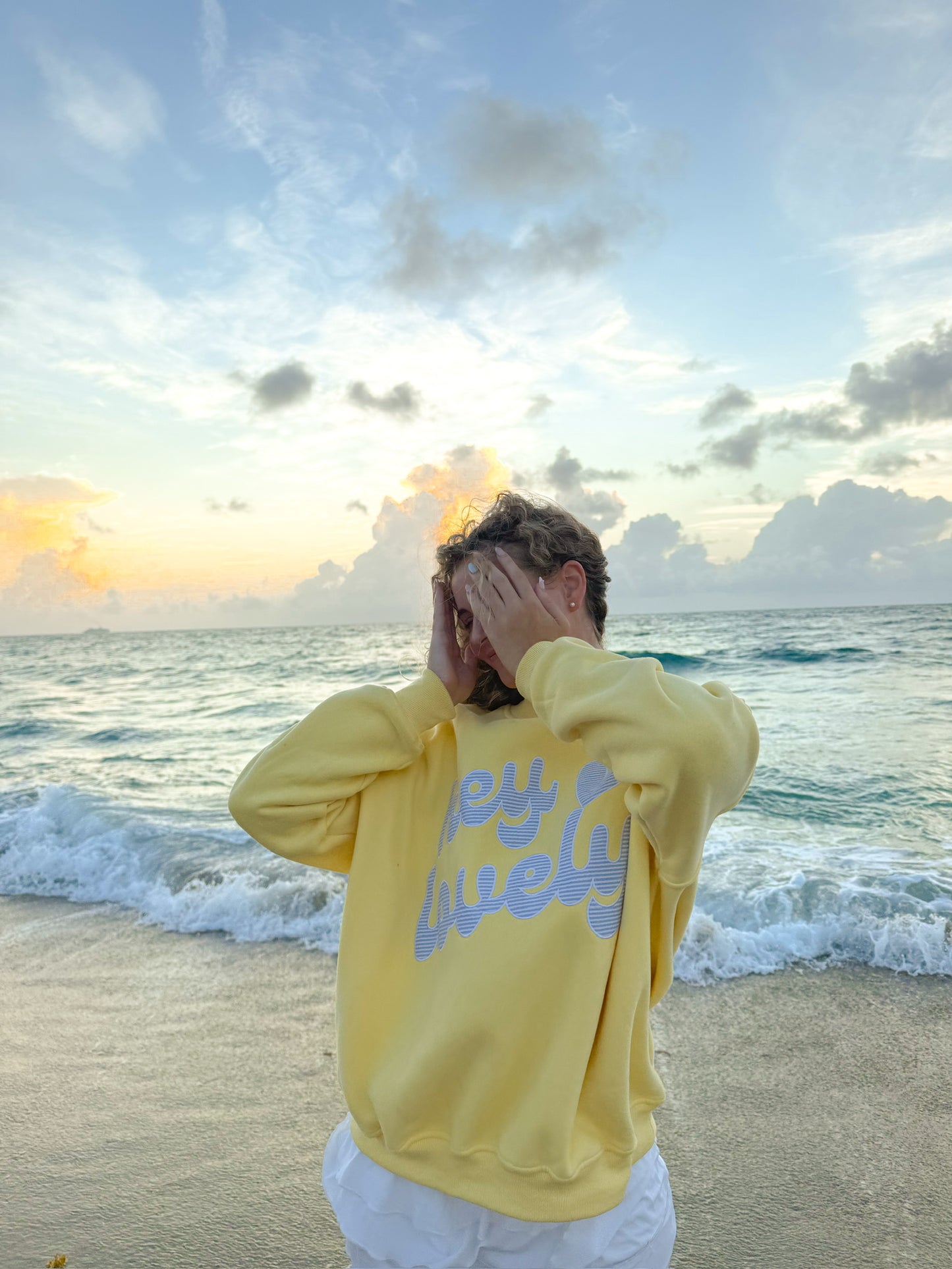 hey lovely mockneck -BUTTER