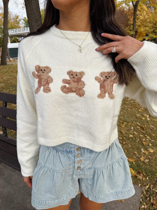 beary cute sweater (PREORDER)