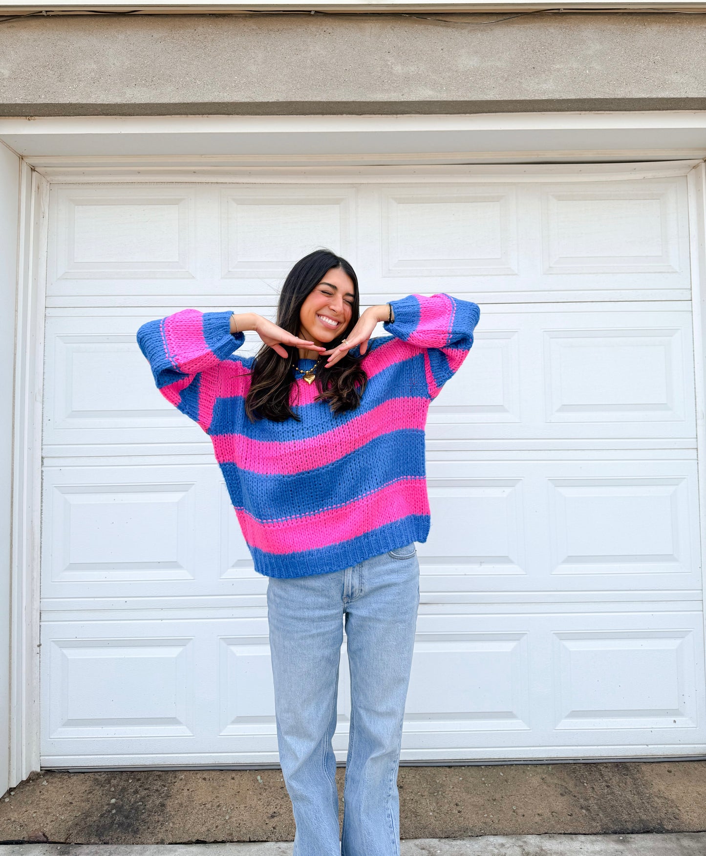 cotton candy sweater (PREORDER)