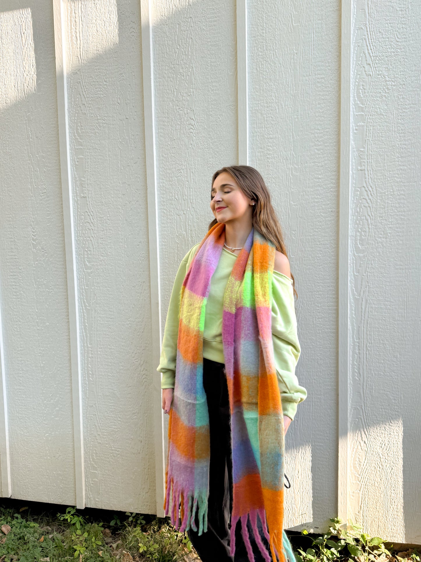 lovely colorful scarfs