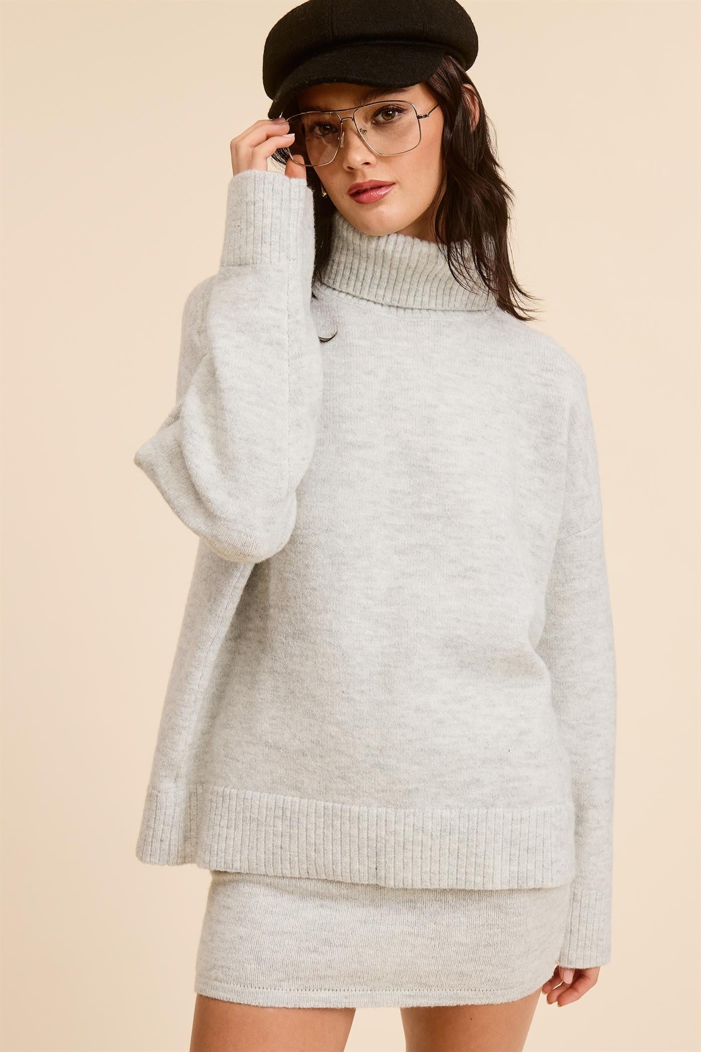 cloudy chic sweater set