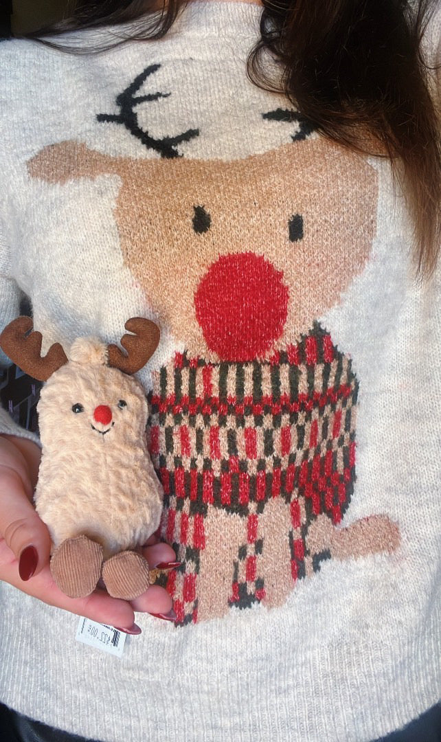 vintage Rudolph sweater