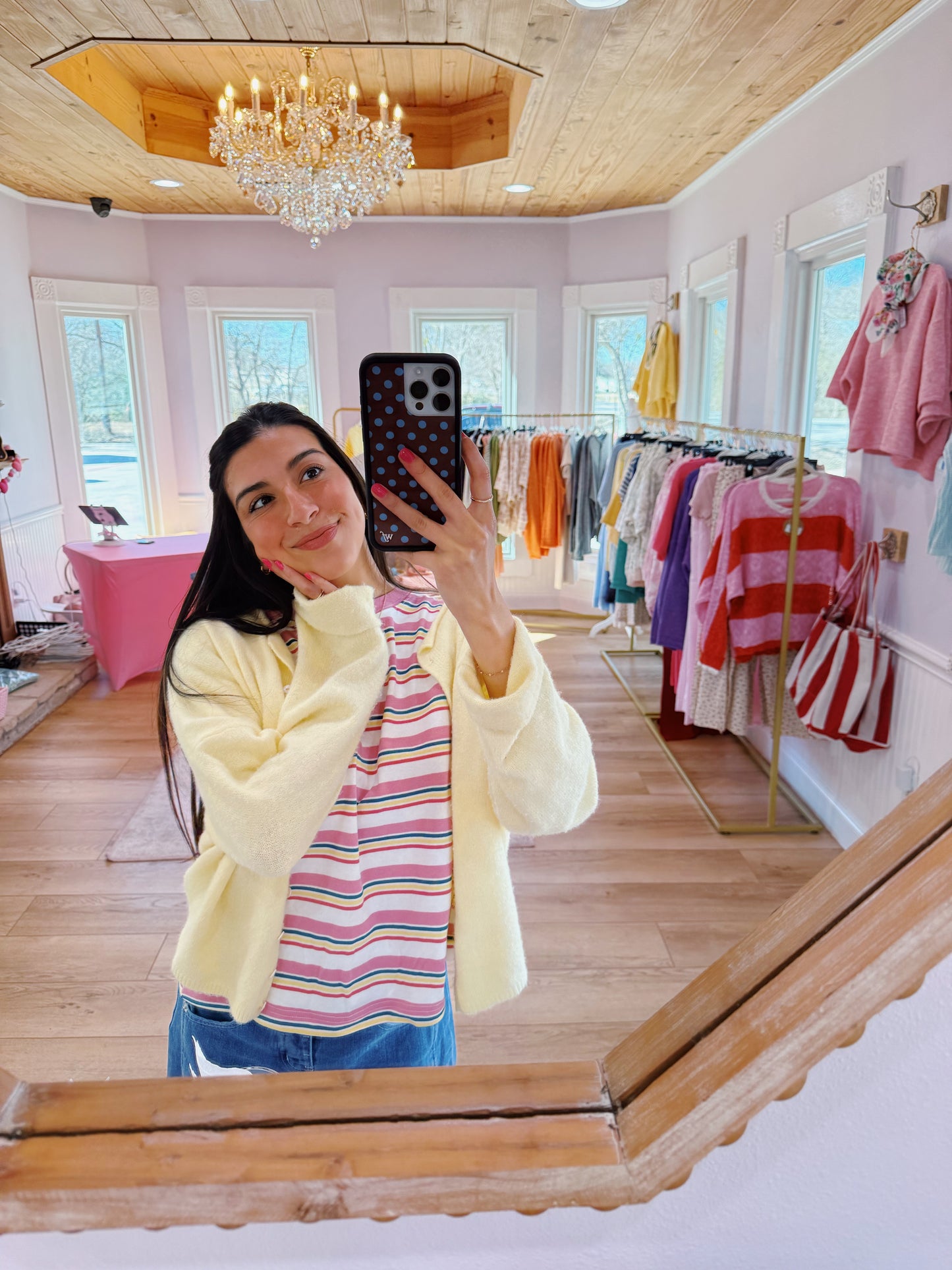 starburst striped tee (PREORDER)