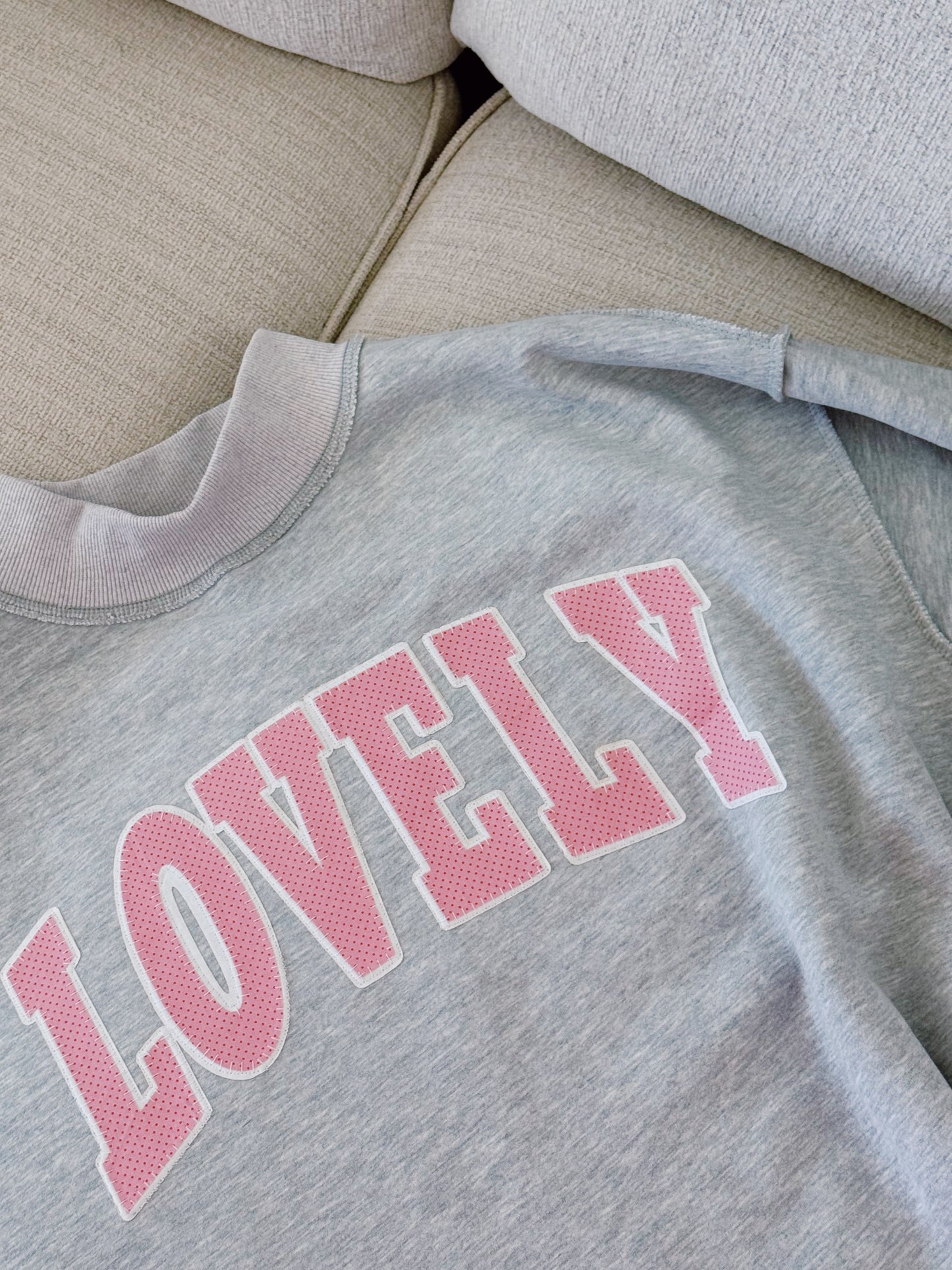 lovely mockneck -PINK DOTS