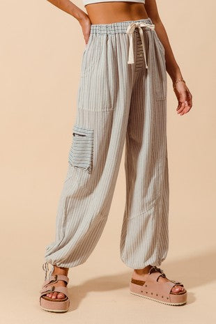 vintage striped pants