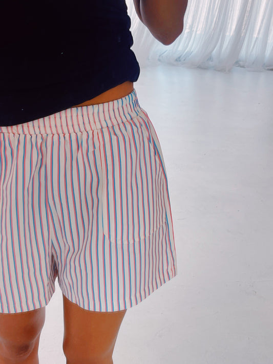 summer boxer shorts -WHITE