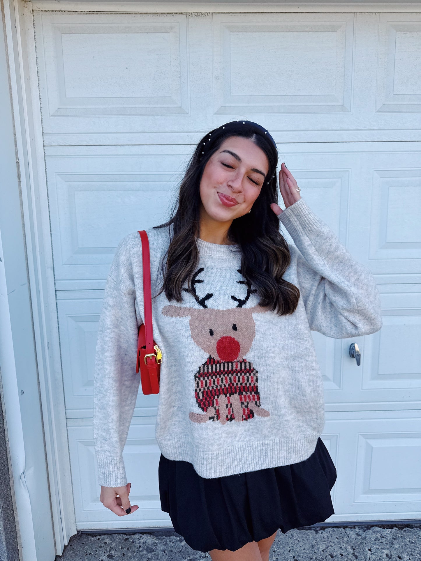 vintage Rudolph sweater