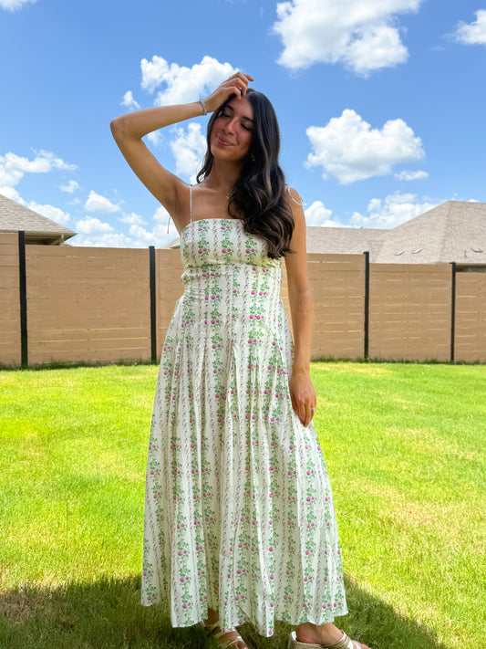 blossom belle midi dress