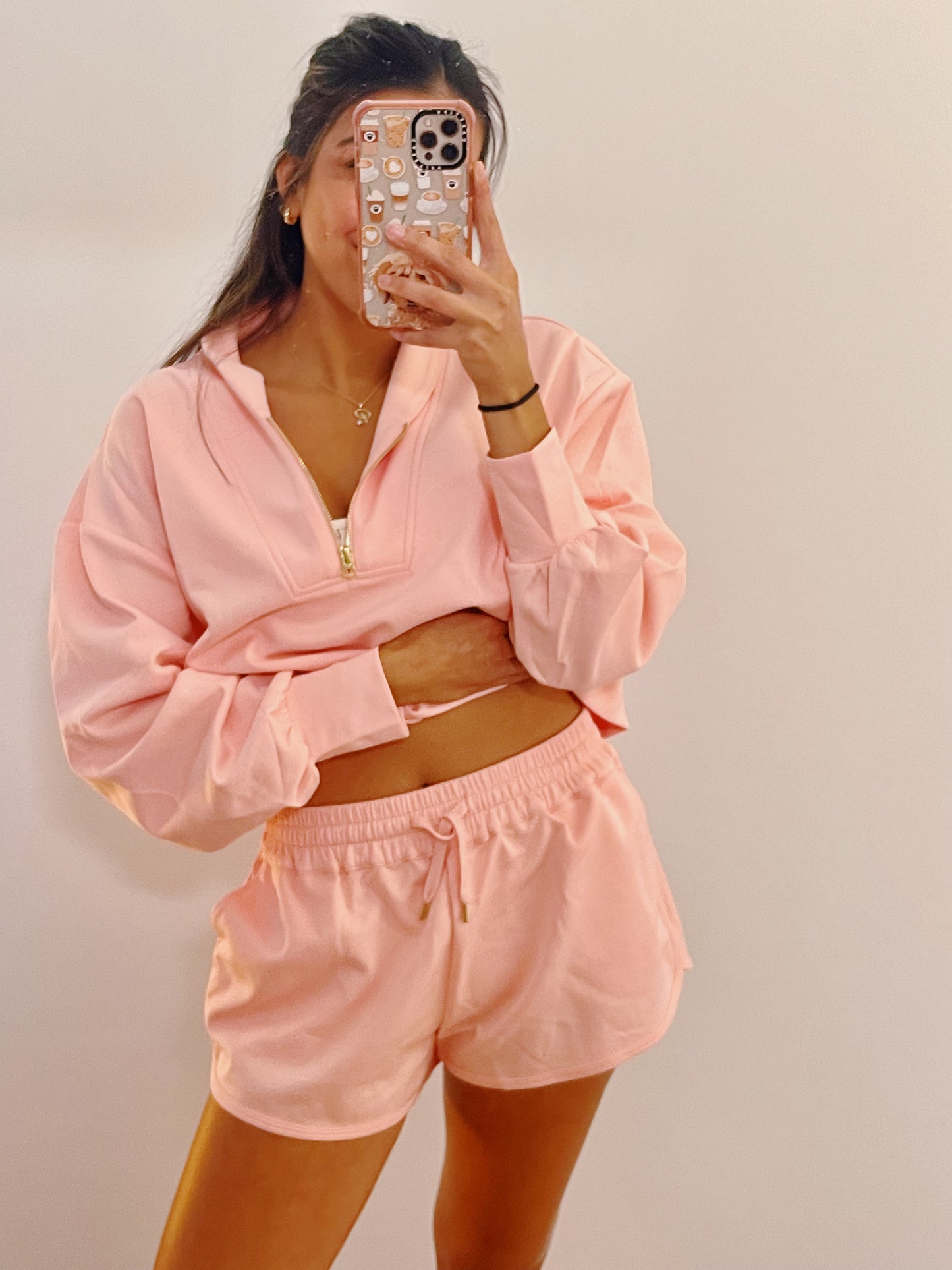 pink scuba set -SHORTS