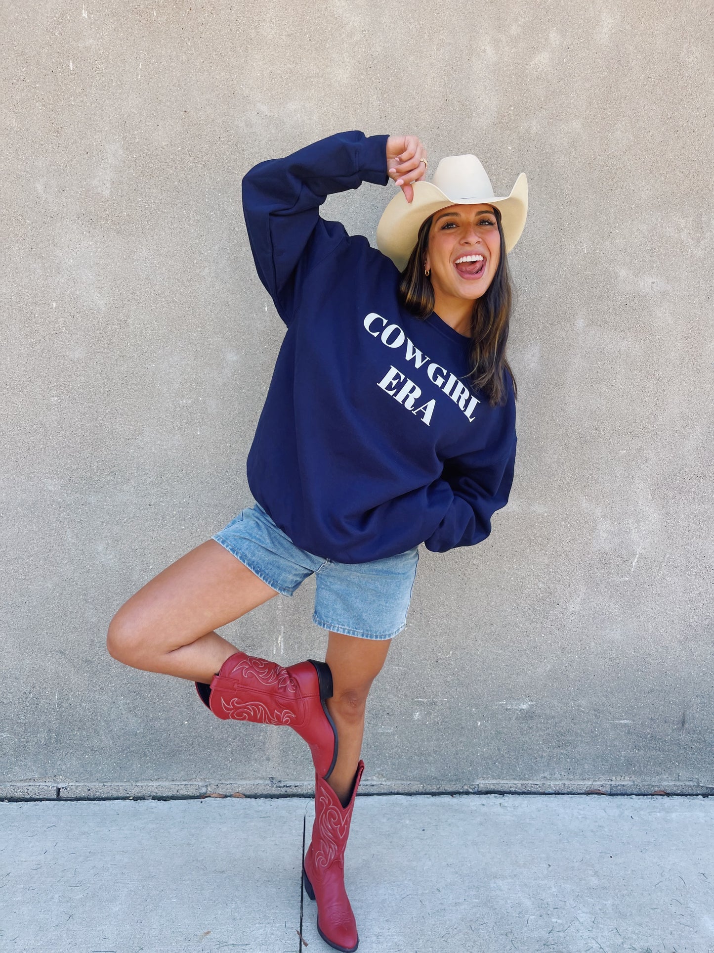 'COWGIRL ERA' crewneck