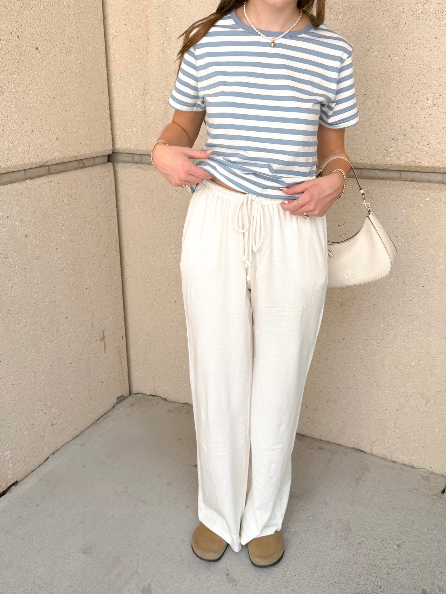 boat striped tee