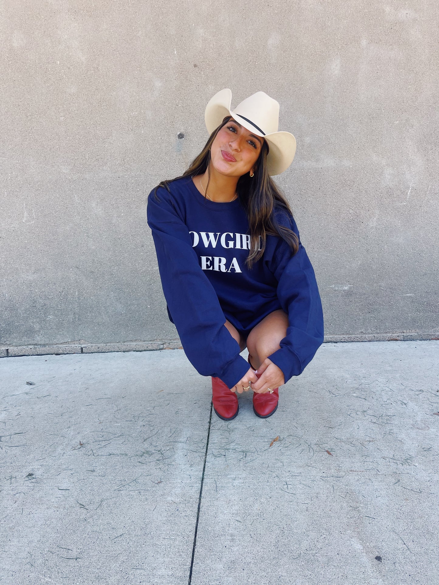 'COWGIRL ERA' crewneck