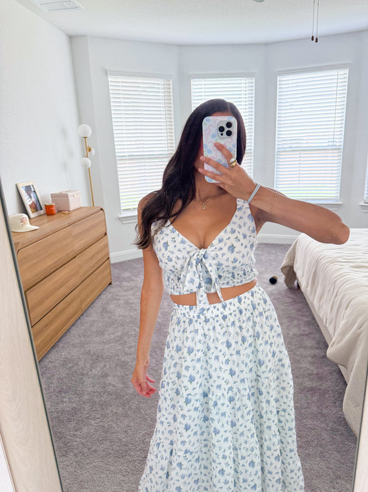 Santorini floral set