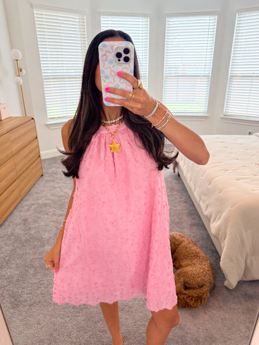 barbie floral halter dress