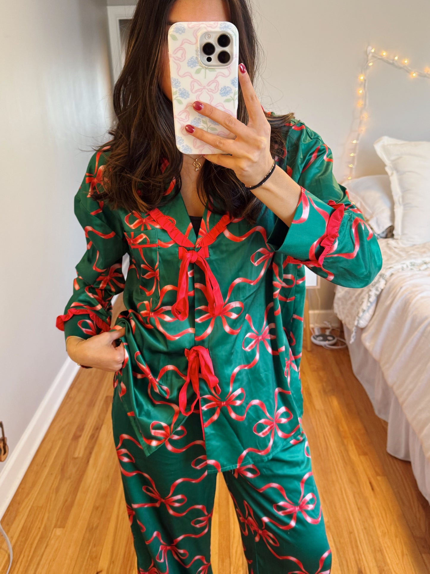 mistletoe dream pajamas