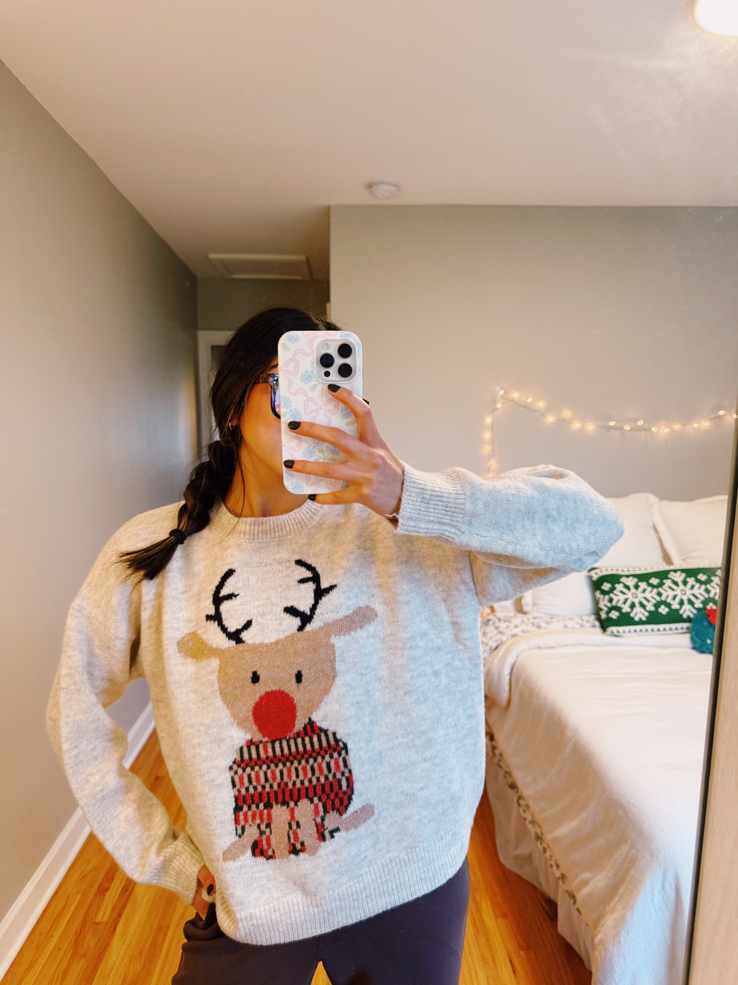 vintage Rudolph sweater