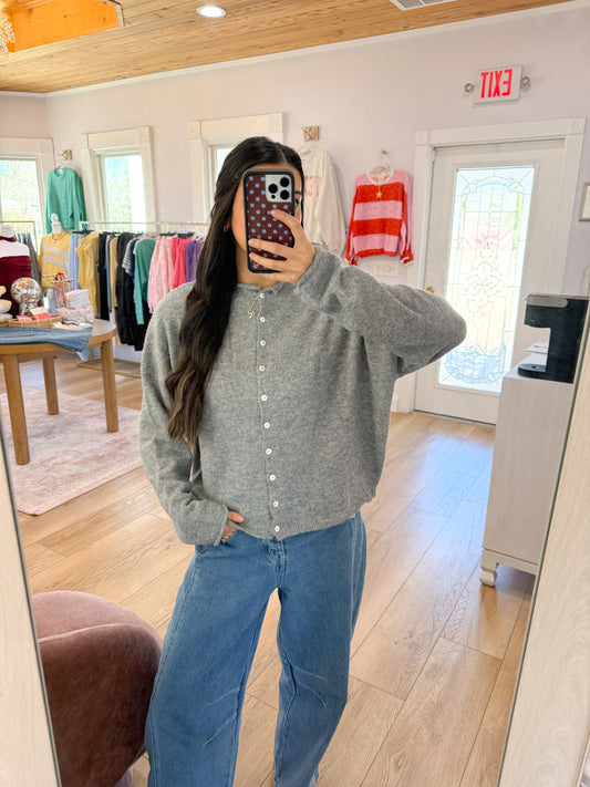 the Lorie cardigan -H. GREY