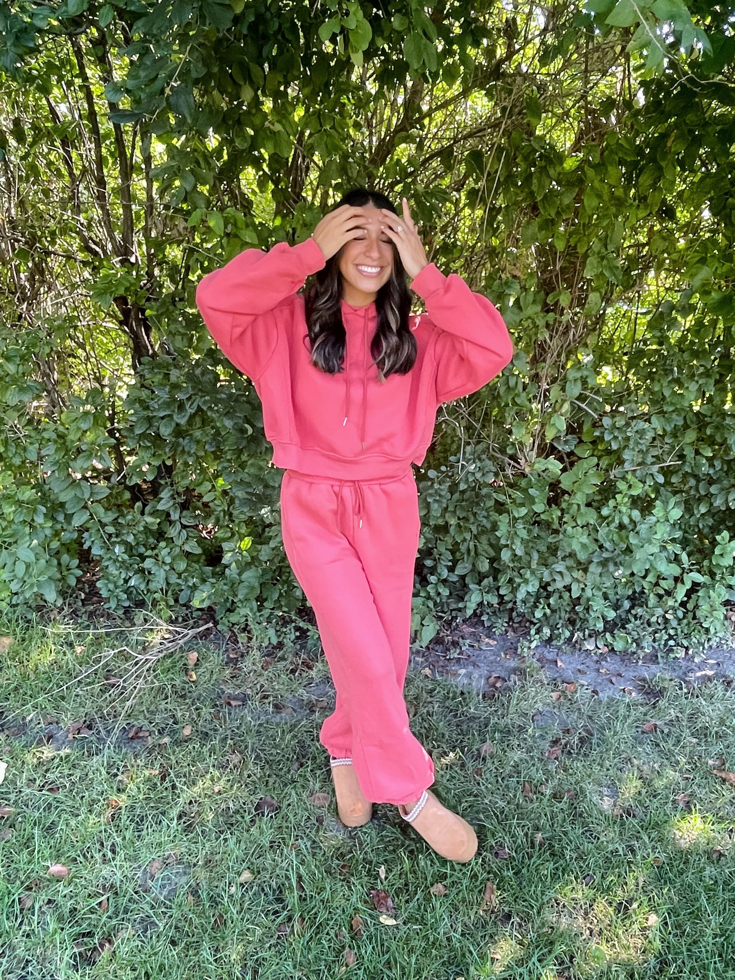 strawberry blush sweatset *RESTOCKED