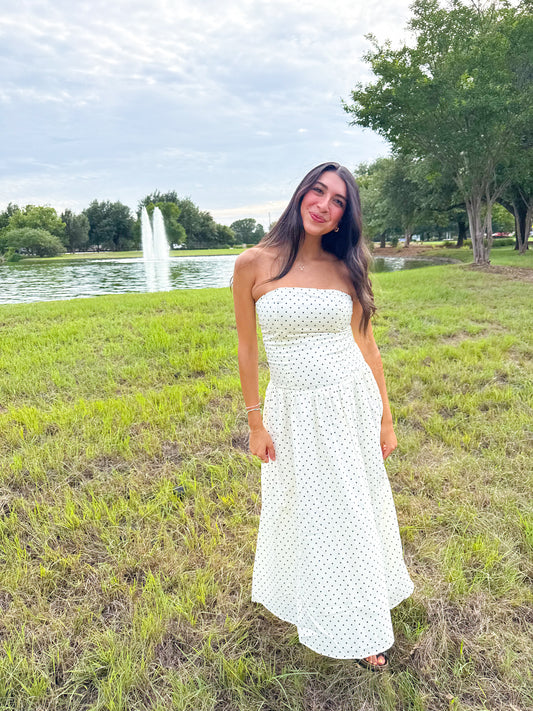 the Dottie maxi dress