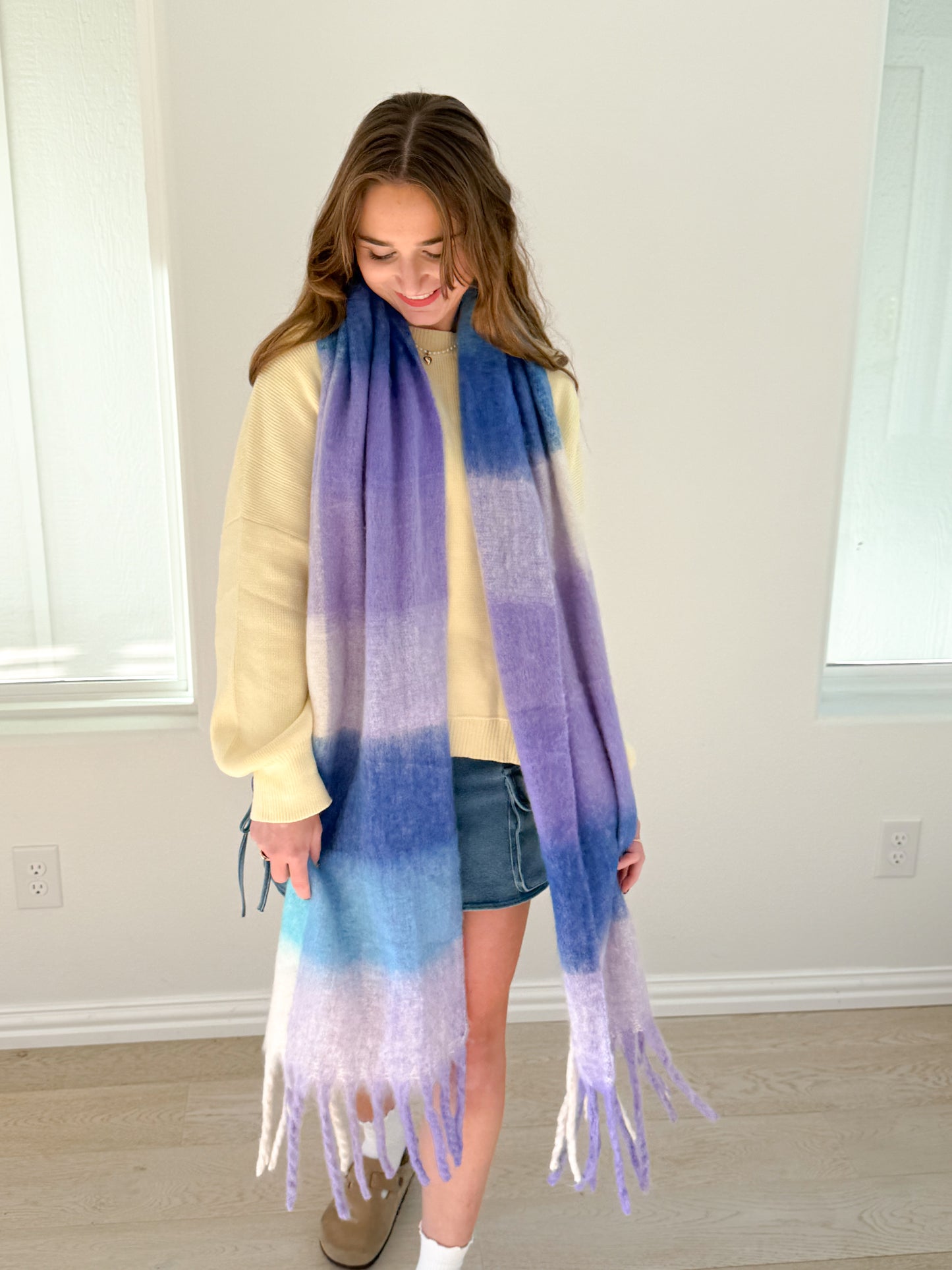 lovely colorful scarfs