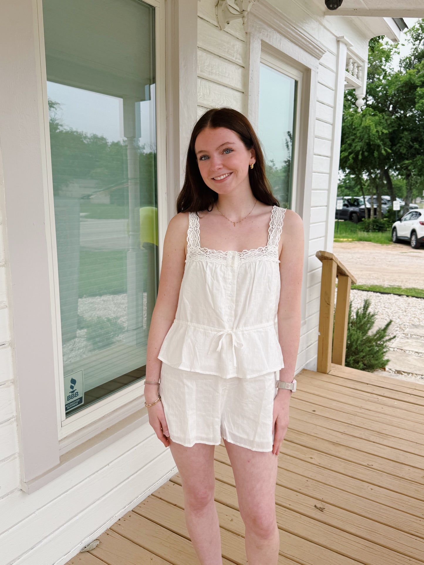 ditsy love romper