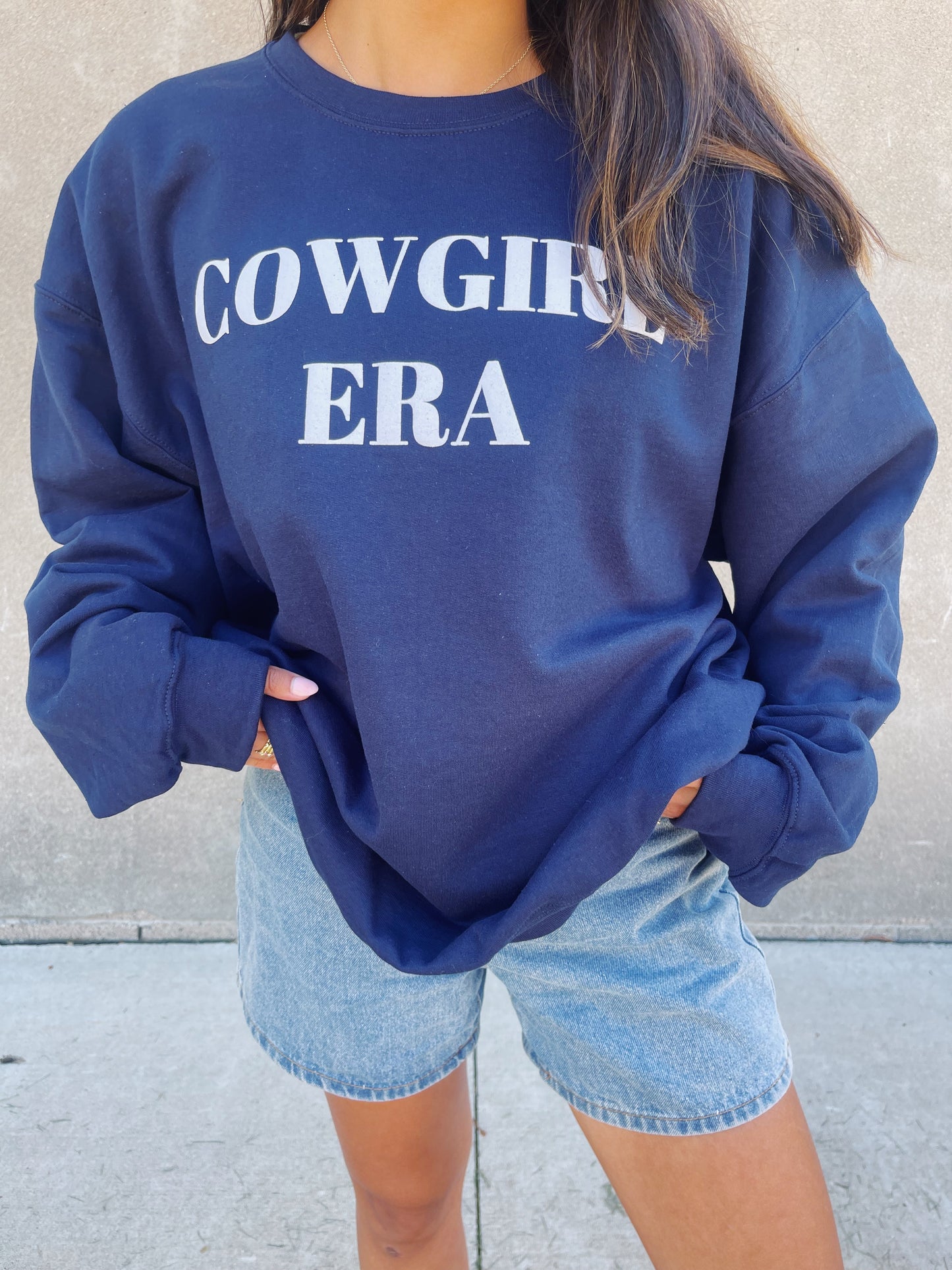 'COWGIRL ERA' crewneck