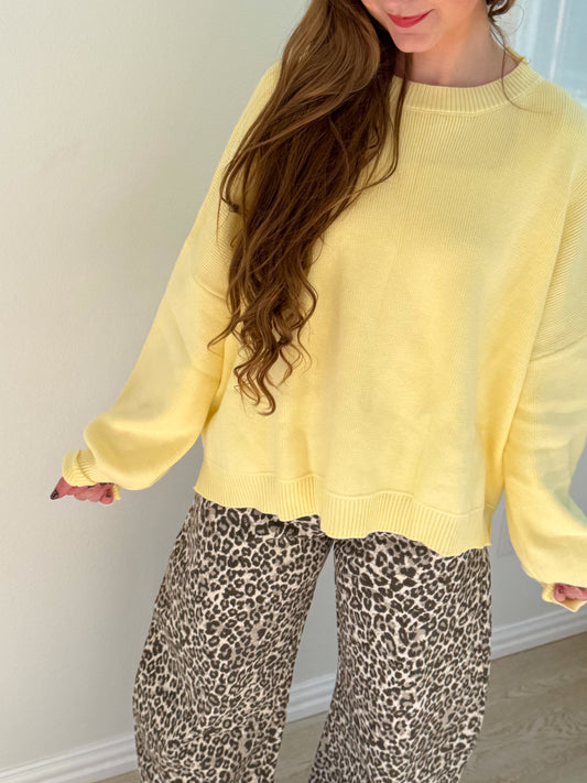 the sunshine sweater