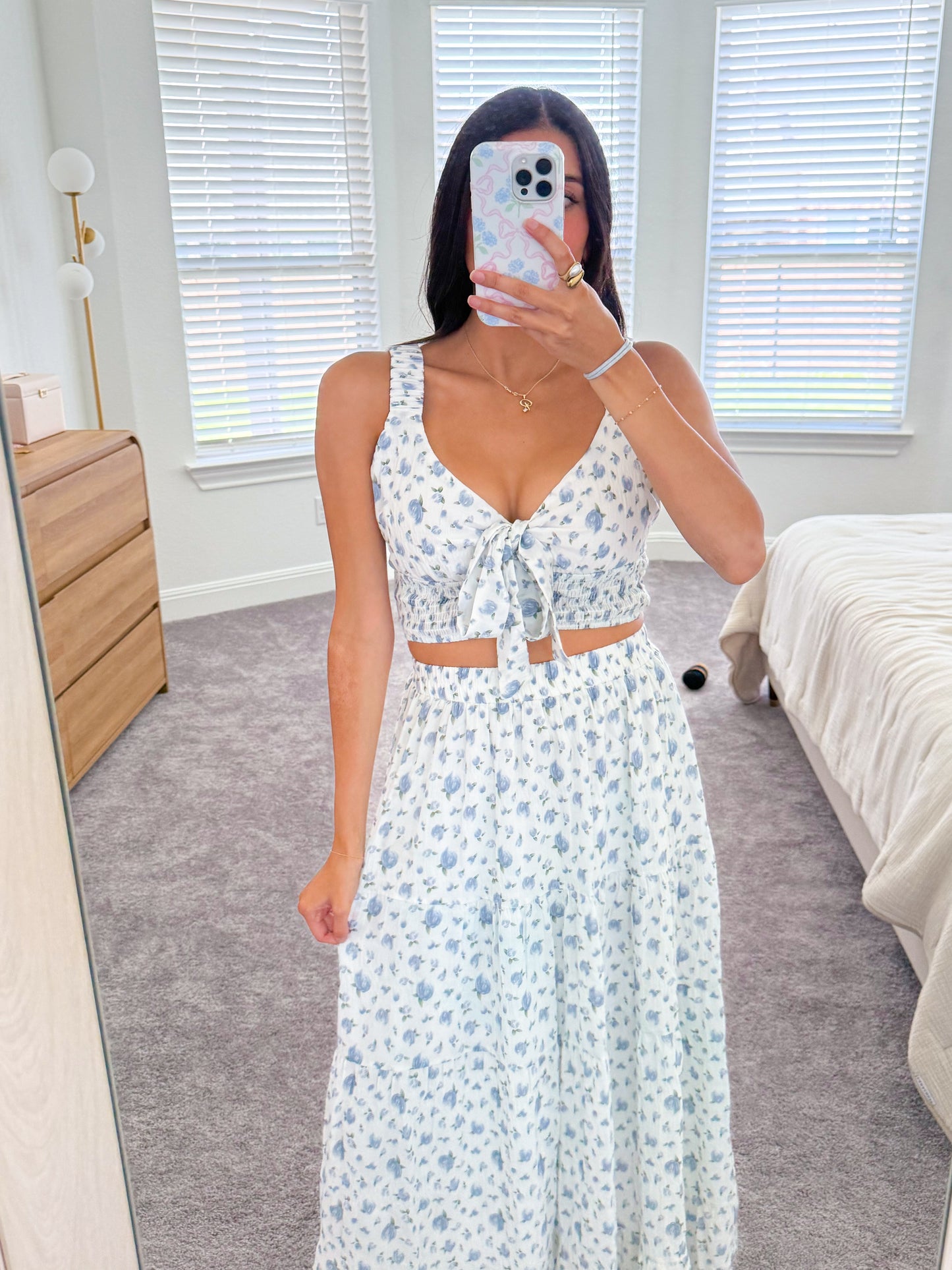 Santorini floral set