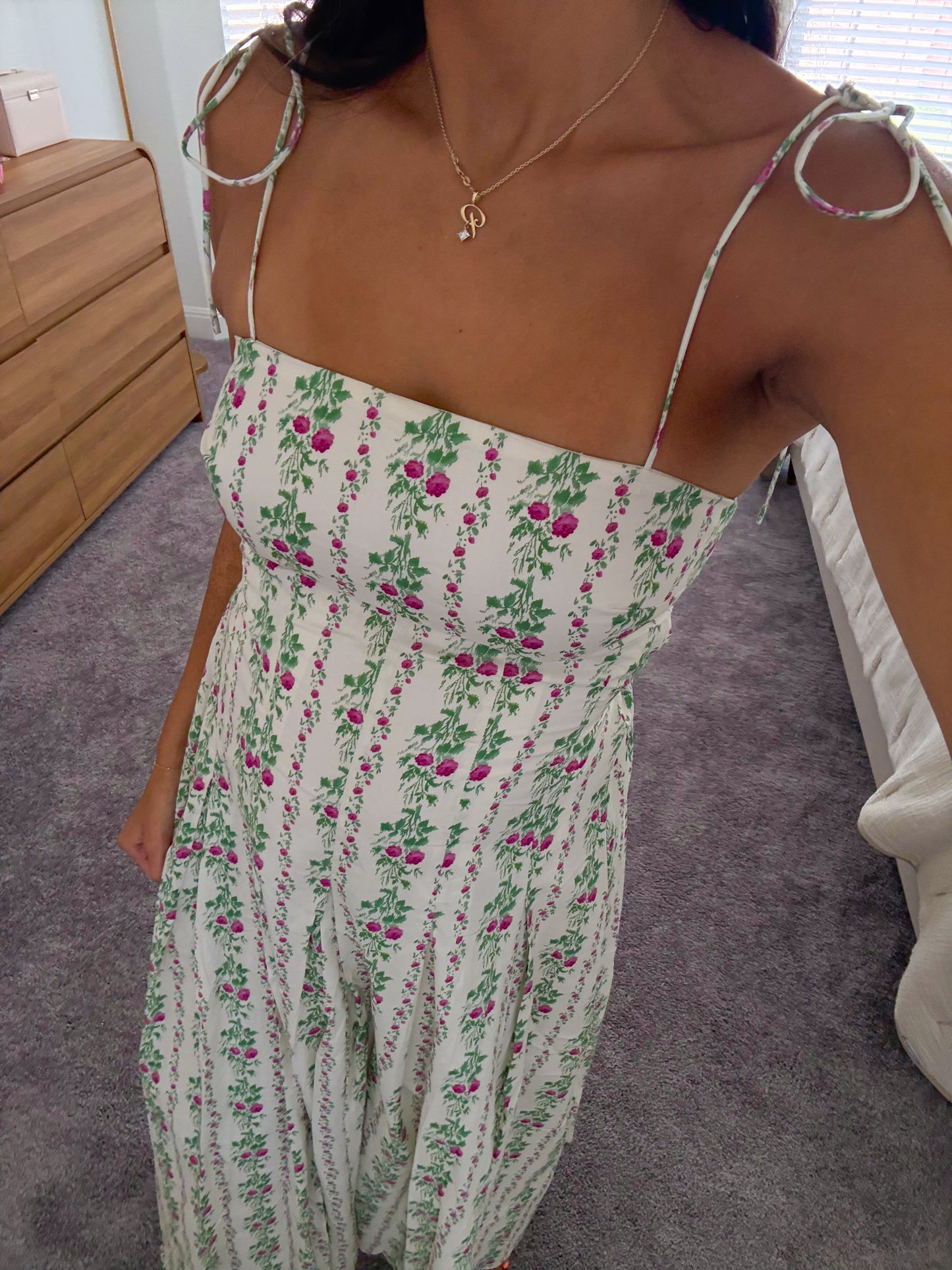 blossom belle midi dress