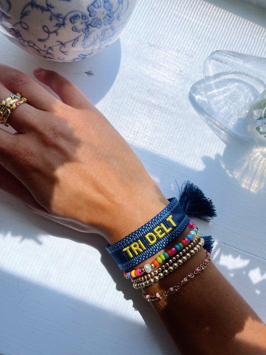 tassel bracelets- TRI DELTA