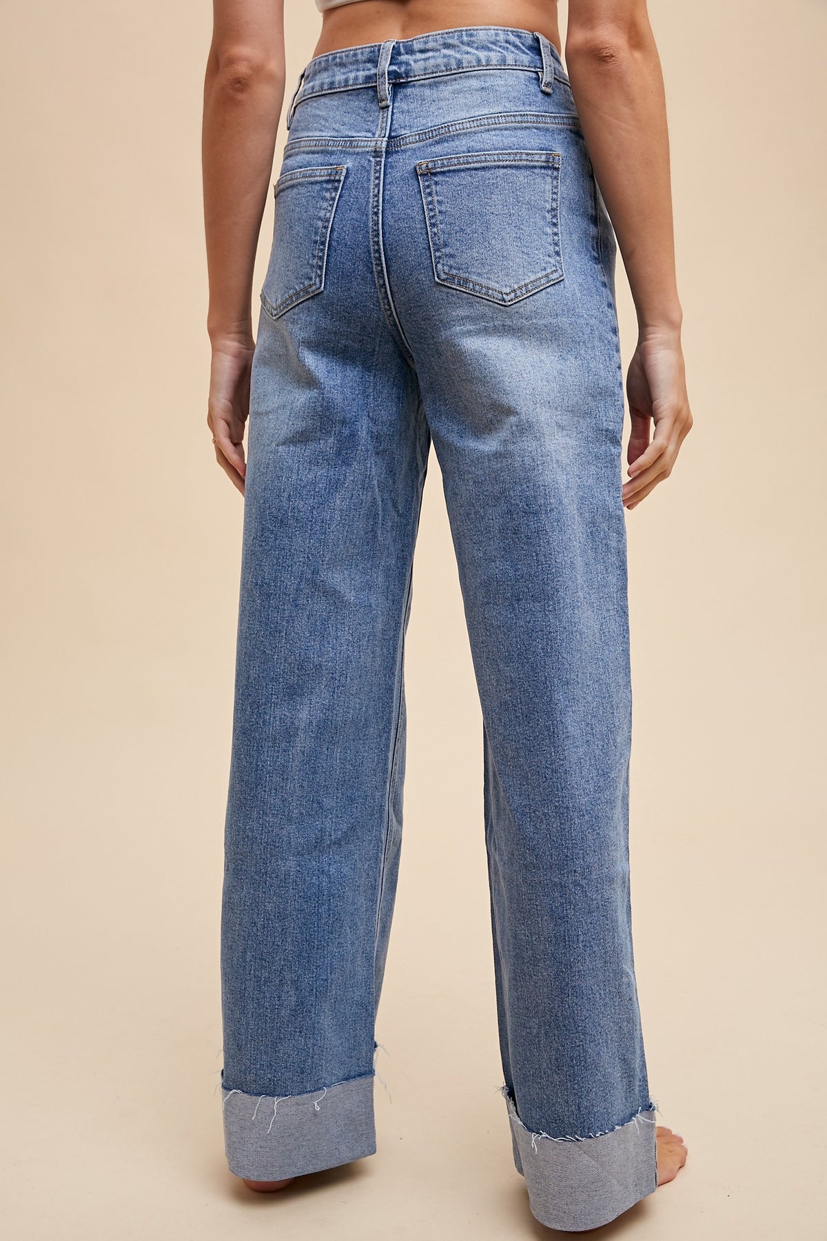 90s High Rise Straight Jeans