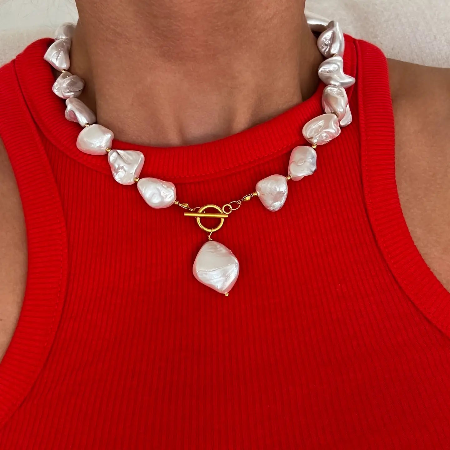 the coastal pearl necklace *RESTOCKED*